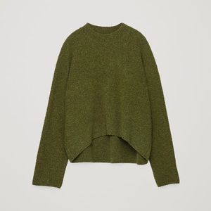 Cos wool boucle sweater